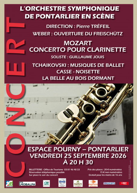 25 septembre - concert classique - pontarlier