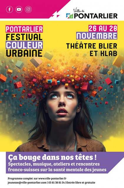 26 au 28 novembre - festival couleurs urbaines - pontarlier