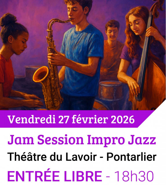 27 février - Jam session impro  jazz - pontarlier