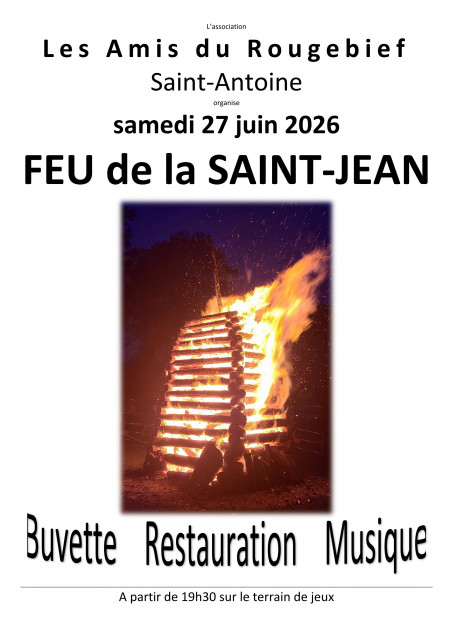 27 juin - Feu de la Saint Jean - Saint Antoine