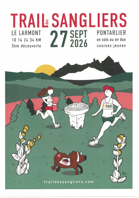27 septembre - trail des sangliers - pontarlier