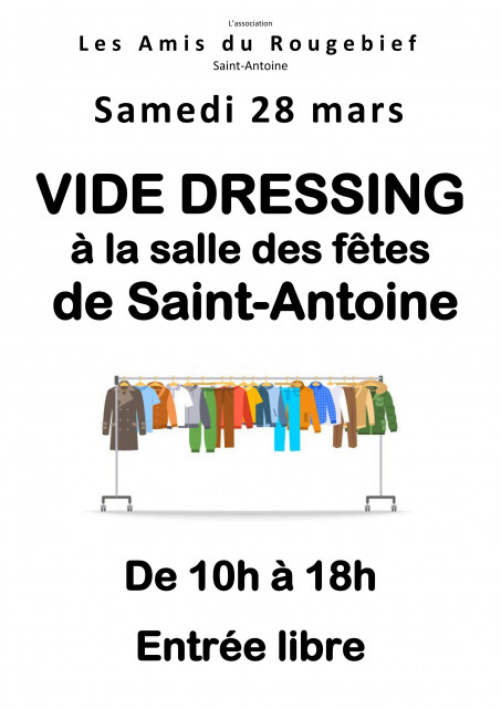 28 mars - Vide Dressing - Saint Antoine bis