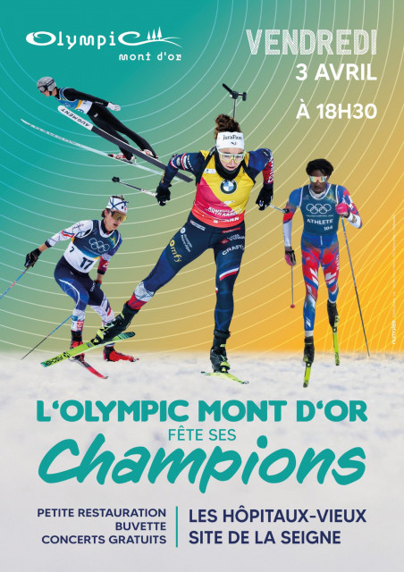 3 avril - olympic fête ses champions - hôpitaux vieux
