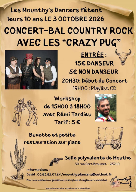3 oct - Bal Mounthy'Dancers - Mouthe