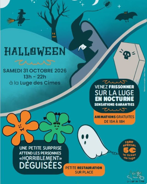 31 oct - halloween luge - métabief