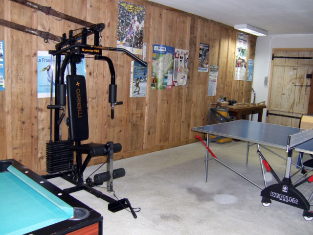 Gîte 1 vue partielle salle de jeux