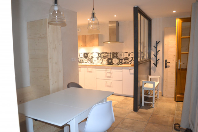 la laiterie pièce à vivre coin cuisine