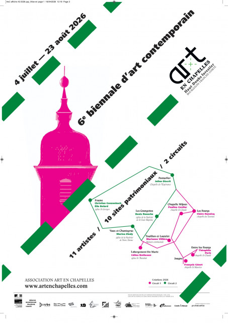 4 juillet au 23 août - Art en Chapelles