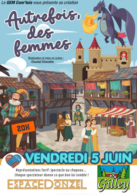 5 juin - Autrefois des femmes théâtre - Gilley