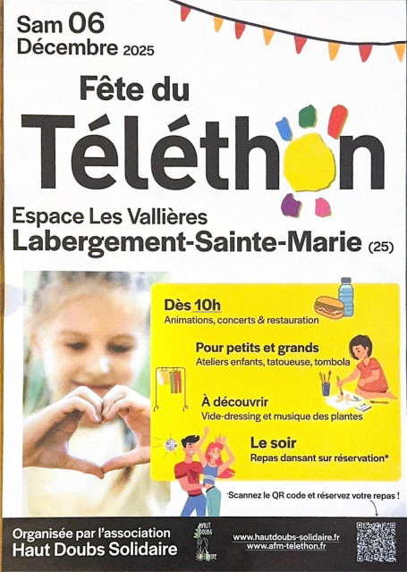 6 déc - téléthon - Labergement