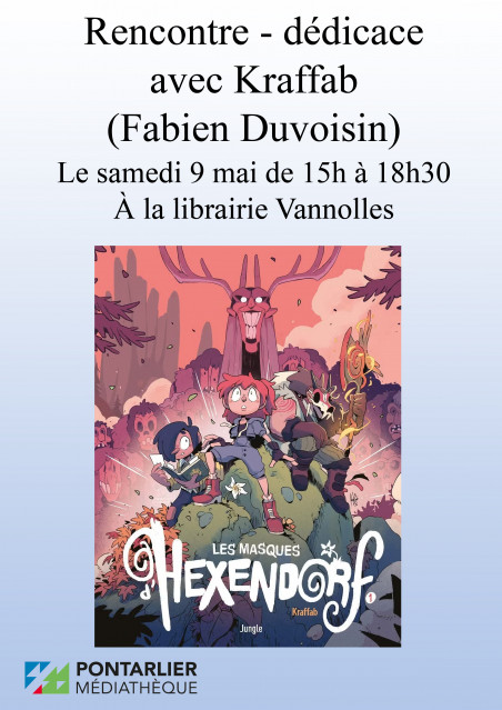 9 mai - rencontre librairie vanolles - pontarlier