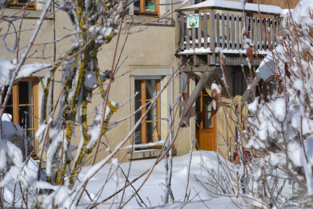 la laiterie sous la neige