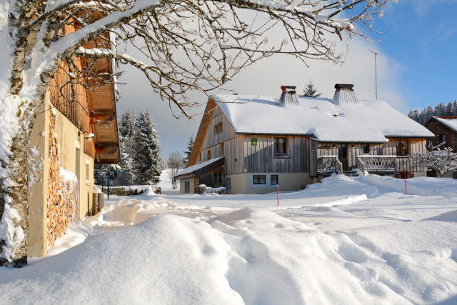 Gîtes Les Dussau en hiver 