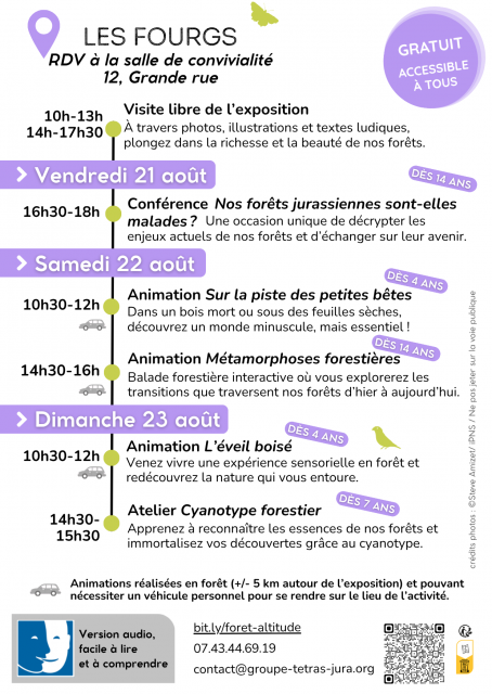 Programme exposition itinérante