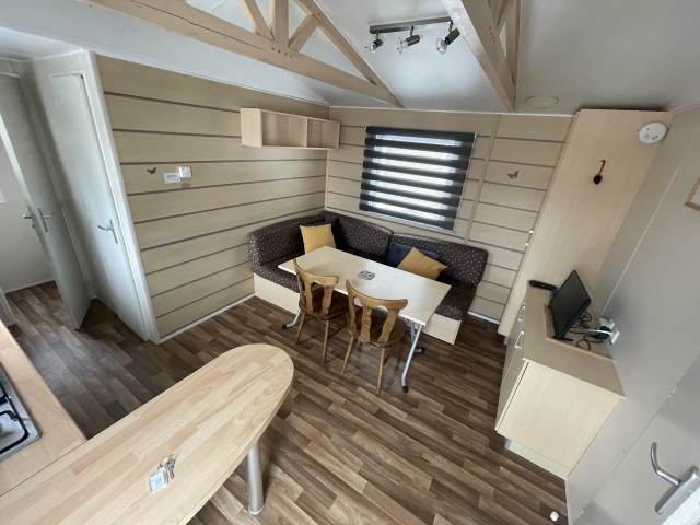 Pièce à vivre mobil-home 