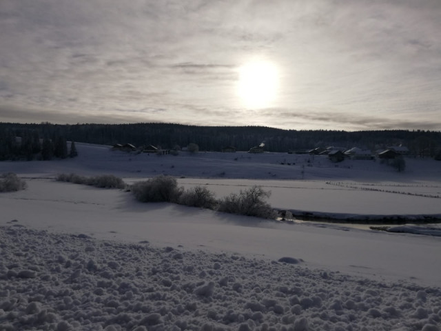 La rivière du doubs à Villedieu