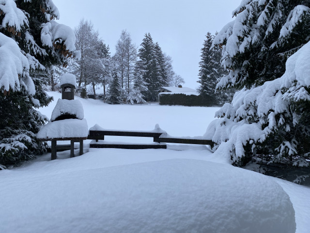 Vue extérieure coté terrasse