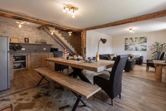 La Maison d'en Ô - Côté Montagne - salle à manger