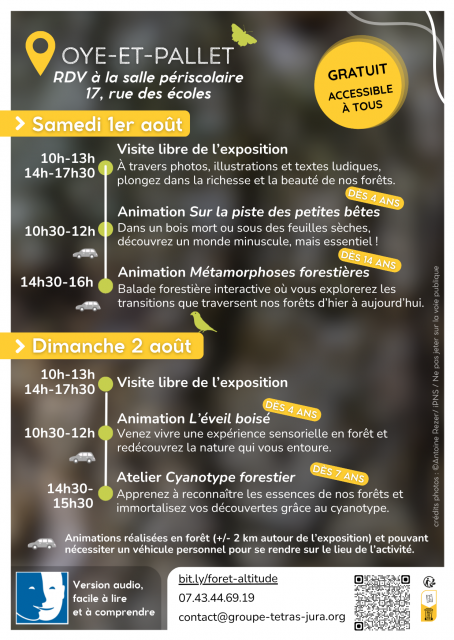 Programme exposition itinérante