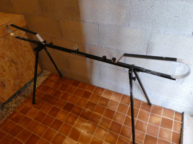 Chalet Epervière - banc de fartage pour ski de fond