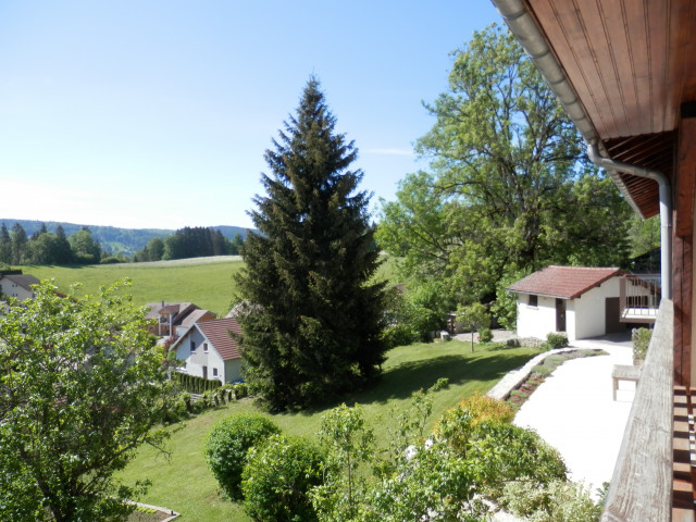 Vue depuis le balcon