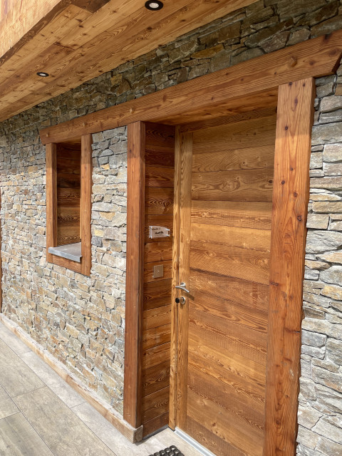 Porte entrée ChaletsCoeurduLac fr