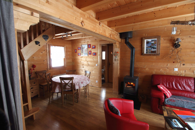 Vue d'ensemble salon salle à manger