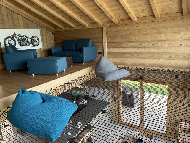 Vue depuis Mezzanine ChaletsCoeurduLac fr