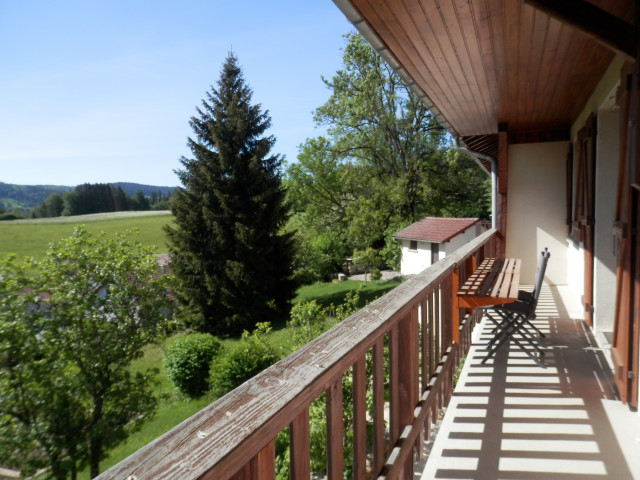Vue du balcon 