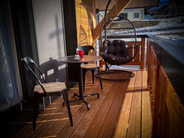 Notre Chalet_Appart N°6_balcon