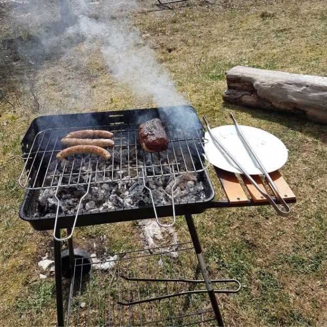 Chalet Epervière - barbecue