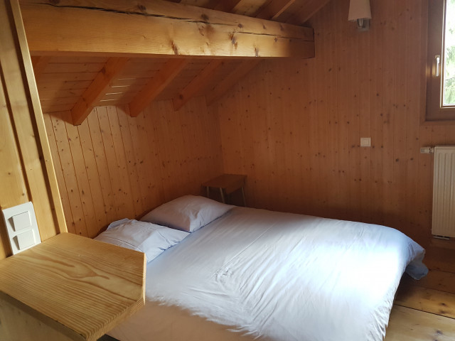 Chalet Charon Bleu - Mezzanine Espace grand lit