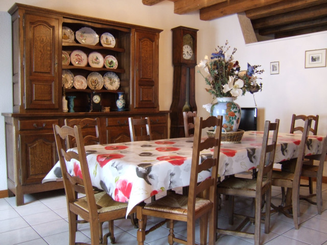 La grande salle à manger