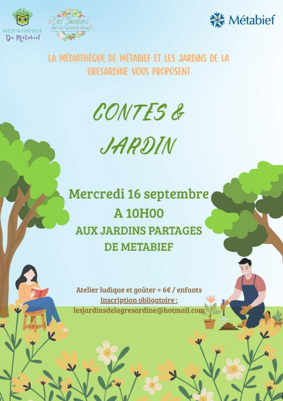 10 sept - Contes et Jardin - Métabief - © médiathèque 10 sept - Contes et Jardin - Métabief