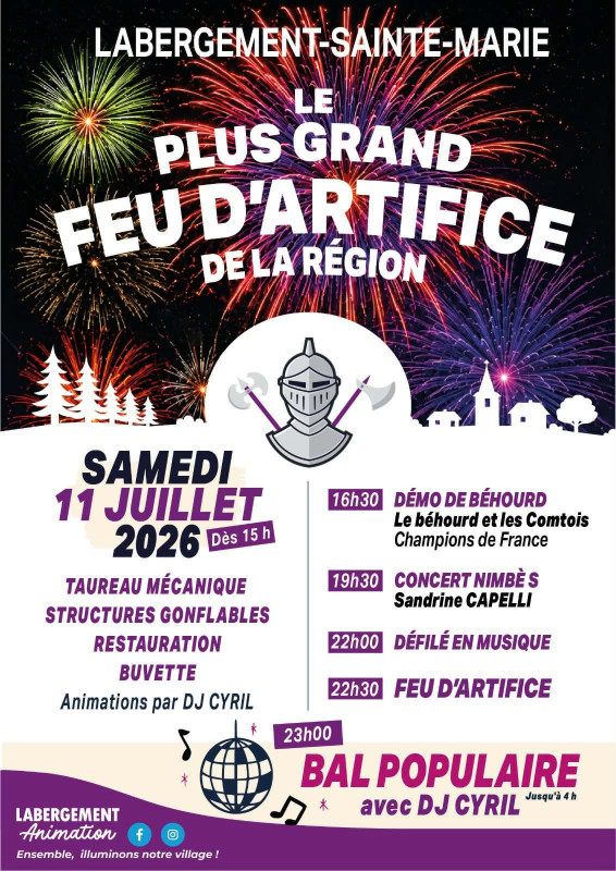 11 juillet - fête nationale - Labergement 11 juillet - fête nationale - Labergement