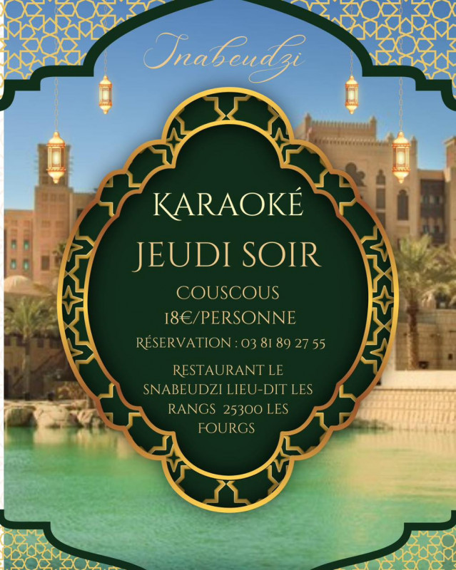 12 fev - soiree karaoké - les fgs