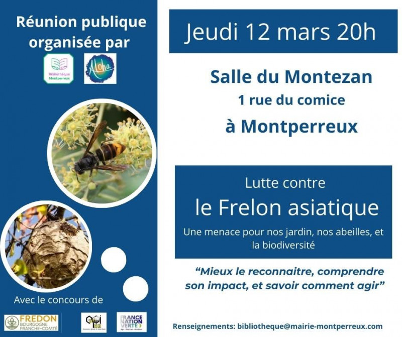 12 mars - conférence frelon - Montperreux