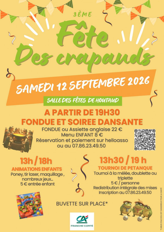 12 sept - fête des crapauds - Houtaud