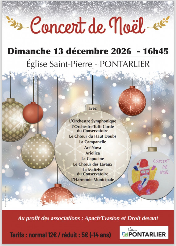 13 décembre - concert de noel - pontarlier