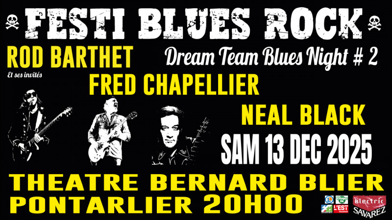 13 décembre - festi blues rock - pontarlier