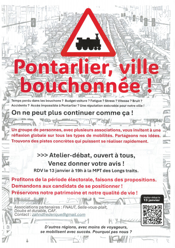 13 janvier - atelier débat - pontarlier