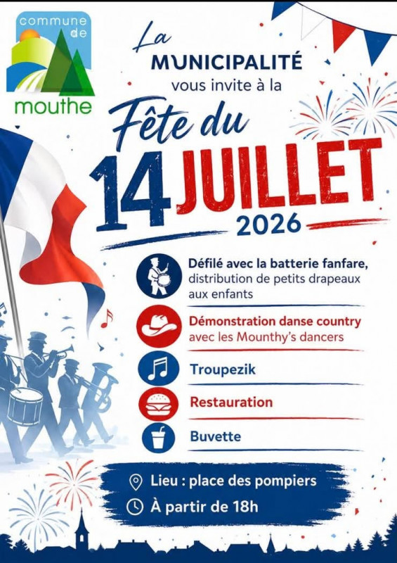 14 juil - fête nationale - Mouthe 14 juil - fête nationale - Mouthe