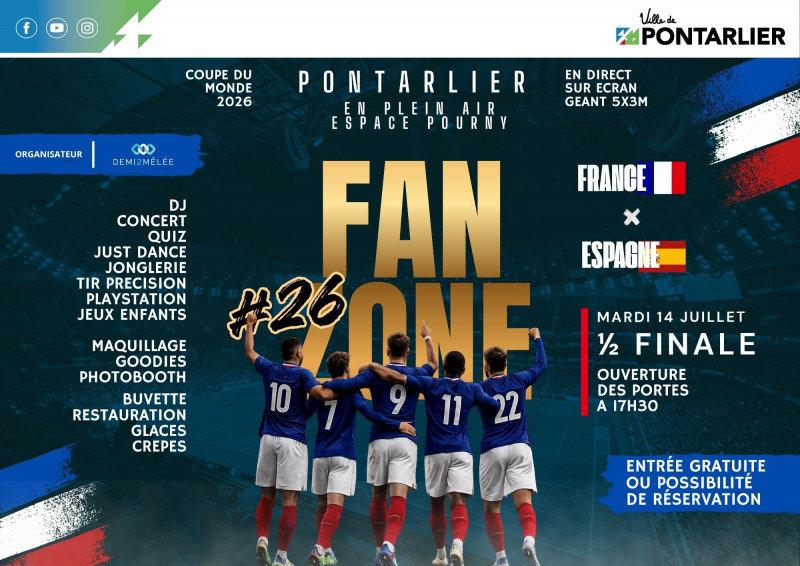 AFFICHE FAN ZONE - 7