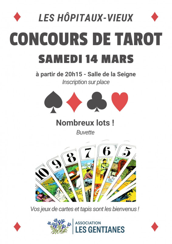 14 mars - Concours tarot - Hôp Vieux