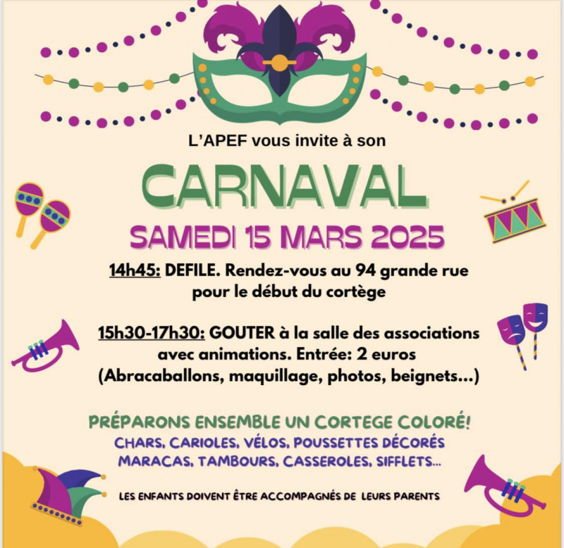 15 mars - carnaval - Les Fgs