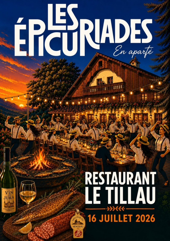 16 juill - Les épicuriades en aparte - Les Verrières
