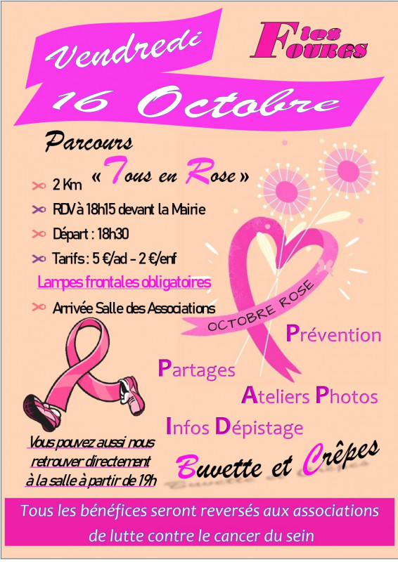 16 oct - octobre rose - Les Fgs - © Mairie les fourgs 16 oct - octobre rose - Les Fgs