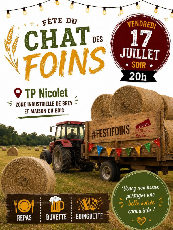 17 juill - fête du chat des foins - Brey et Maison du bois