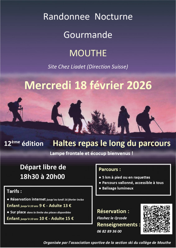 18 Février - Rando nocturne - chez Liadet