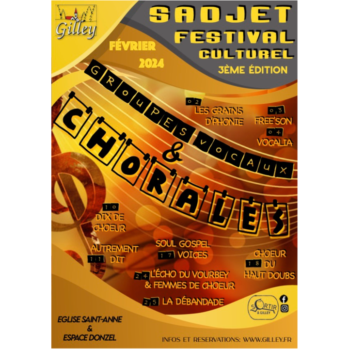 2 au 25 février - Sadjêt Festival - Gilley